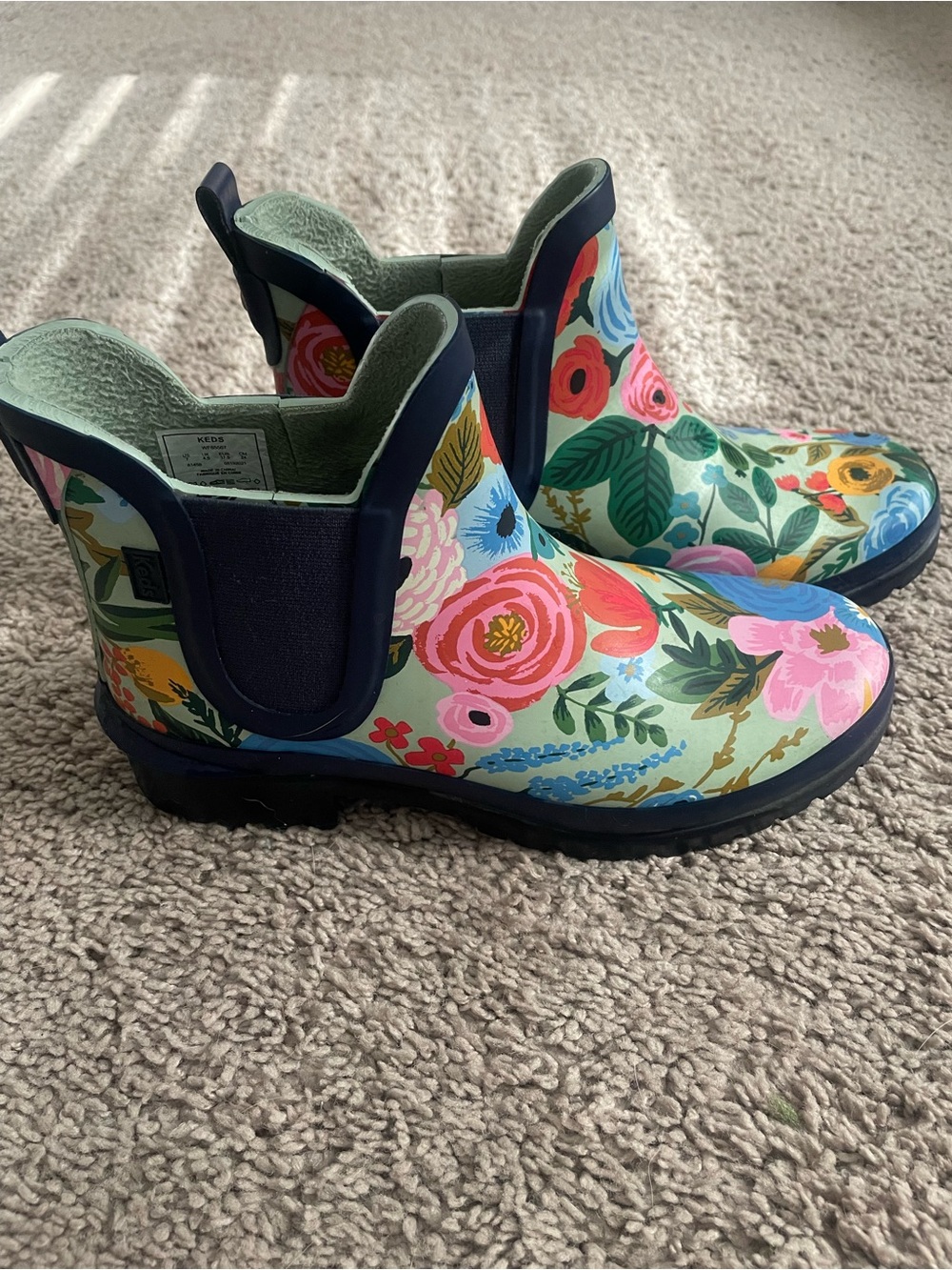 Keds Rifle Paper Co Rowan Chelsea Rain Boot